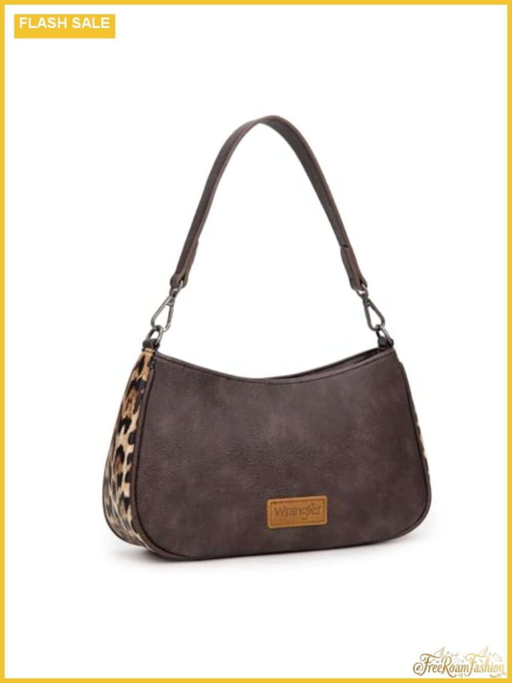 Aztec Printed Faux Leather Hobo Shoulder Bag with Detachable Strap